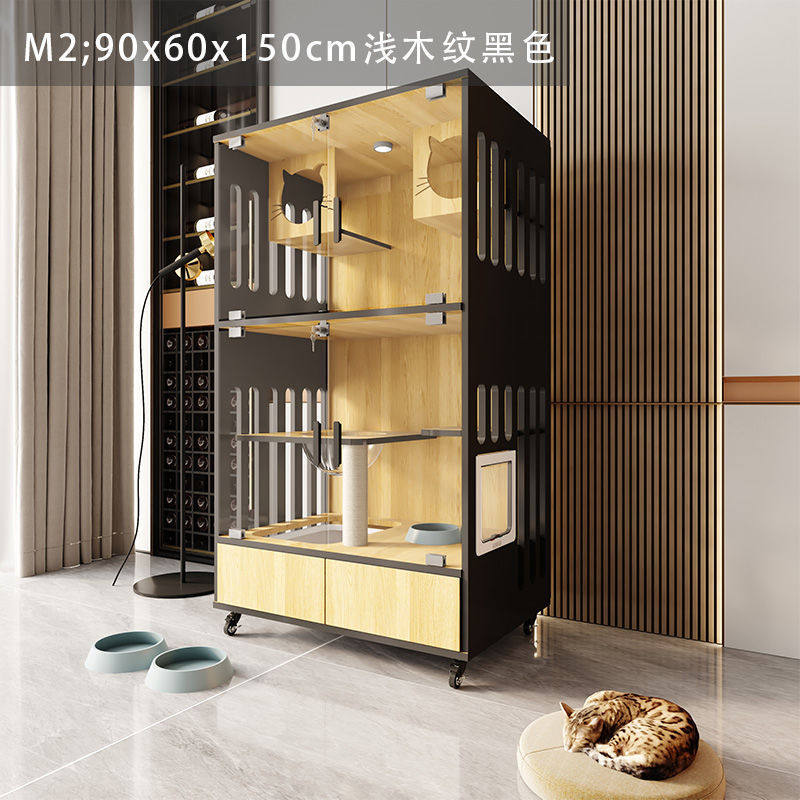 家用超大自由空间猫笼子木质猫窝猫屋猫别墅商用猫咪房子猫舍猫柜,宠物/宠物食品及用品,猫笼子/猫别墅,淘宝优惠券,粉丝福利购,淘宝优惠卷