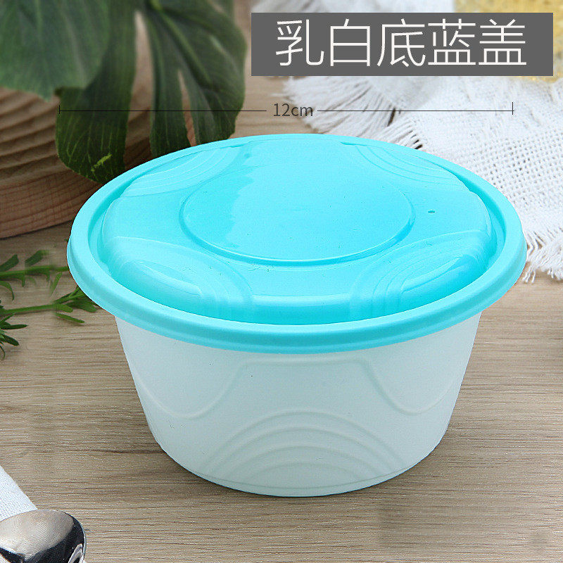 美诗缇菜碗圆形一次性冰粉汤碗烧仙草小碗餐盒320/420/520打包盒