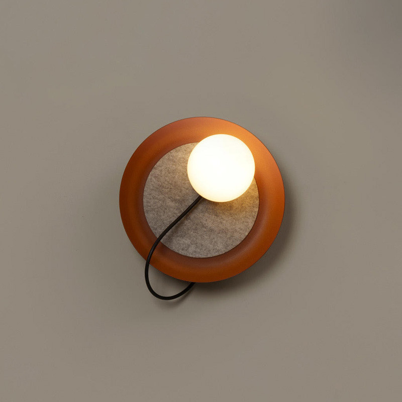 现代简约设计师卧室床头灯北欧磁铁可调节酒店客厅背景墙装饰壁灯