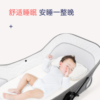 婴儿床床中床新生儿宝宝防压哄睡床便携式折叠婴儿睡篮床哄娃新品