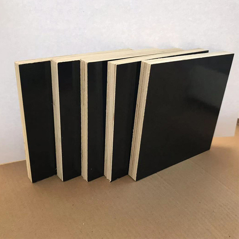 工地多层黑色板覆膜胶合板定制工程建筑模板清水模板10次周转模板