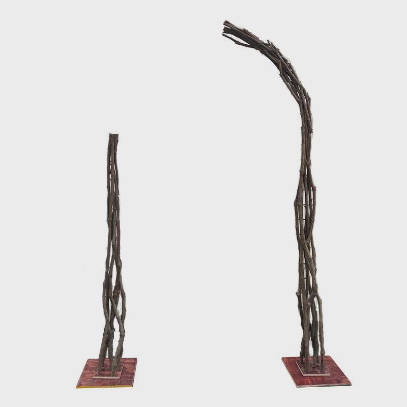 半圆橱窗分体实木架子森系婚庆开业牛角拱门花架弧形花艺求婚新款