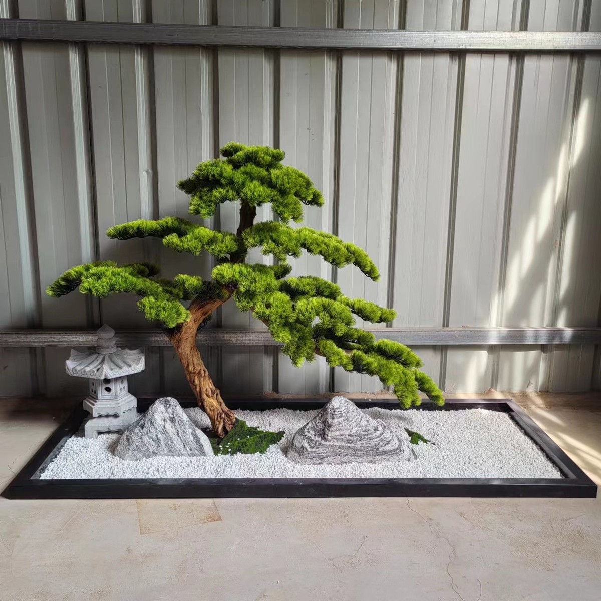 仿真迎客松造景人造树松美人假树景观家居酒店会所玄关装饰摆件