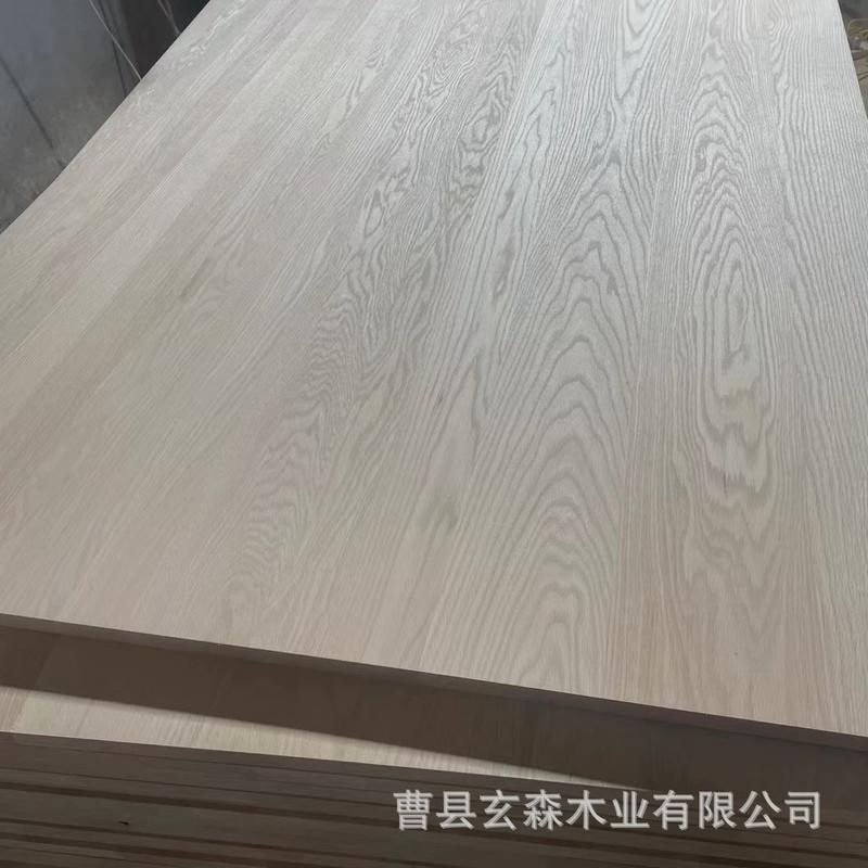 北美拼板橡木拼板红橡木直fas烘干实木大板桌面家具地板橡木板