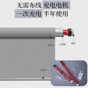 现代中式 半透落地窗 卷帘玄关挂式 屏风软隔断挂帘帘子酒店餐厅软装