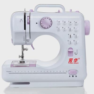 脚踏505a缝纫机多功能电动锁边小型芳华微型衣车家用吃厚缝纫机