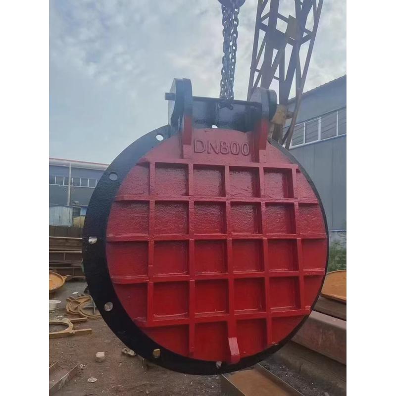 铸铁拍门防倒灌塑料玻璃钢拍门钢制铸铁不锈钢水库拍门浮箱拍门