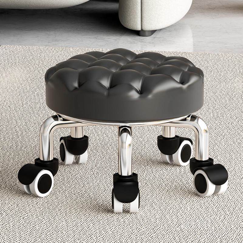 家用滑轮矮凳椅子万向轮小凳子小板凳圆凳儿童学步矮凳美甲美缝凳,住宅家具,万向轮凳,淘宝优惠券,粉丝福利购,淘宝优惠卷