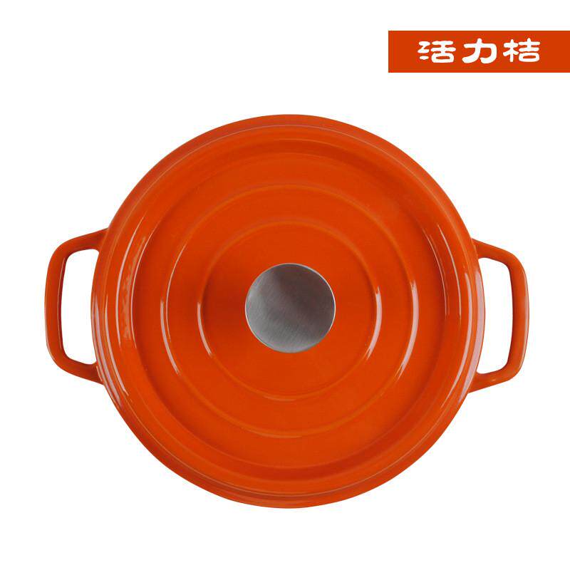 敬辉铸铁珐琅锅汤锅炖锅老铁锅礼品锅搪瓷锅具健康鑄鐵鍋厂家
