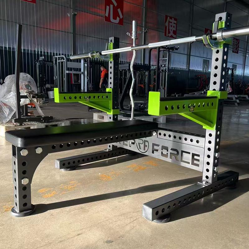 平板套装商用举重床杠铃架深蹲架杠铃卧推架家用多功能健身器材