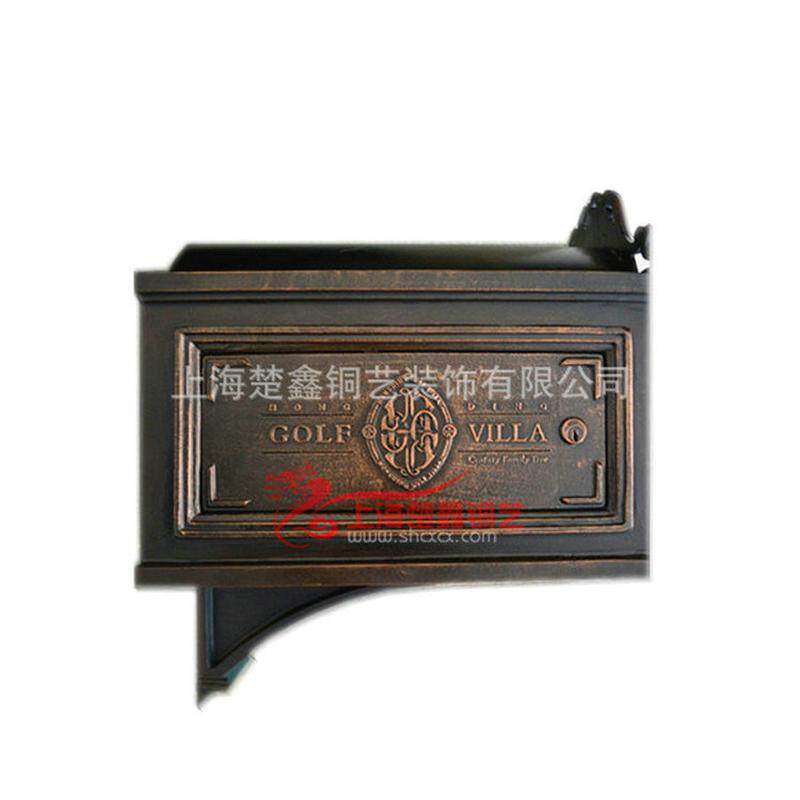 挂壁欧式民宿英式别墅信箱室外防雨邮箱壁挂邮筒田园创意信报箱