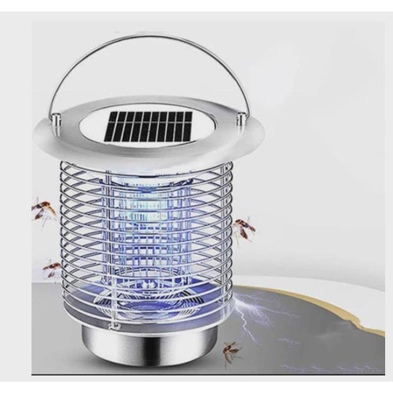 太阳能led灭蚊灯家用庭院户外防水灭蚊器紫光草坪灯智能照明灯具