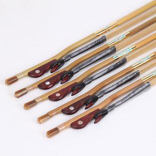 天然箭竹无节专业演奏二胡弓白马尾二胡弓大师配件紫檀二胡弓弓子