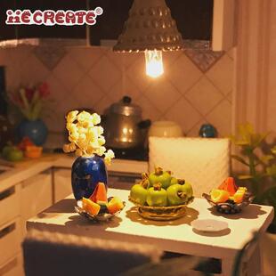 趣益雅简欧现代DIY小屋佛罗伦萨创意益智手工制作模型别墅拼装-英