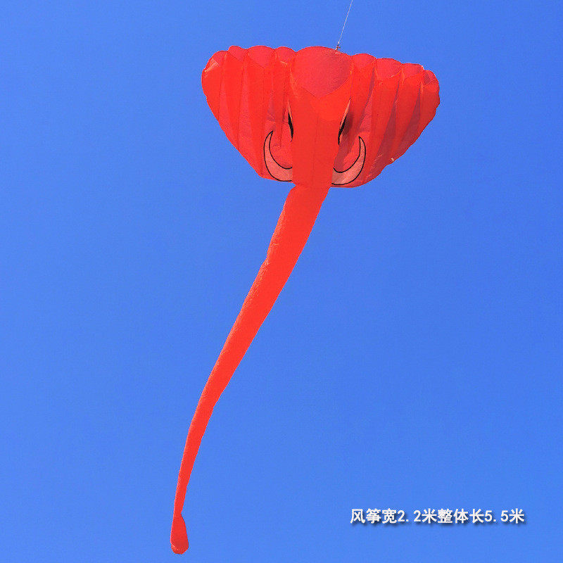 大象风筝立体3D软体大型超大高档吉人天象吉象特大巨型大人专用