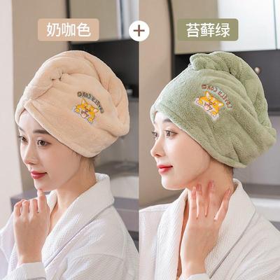 干发帽加厚吸水柔软女干发毛巾2024洗头新款速干神器浴帽包新款