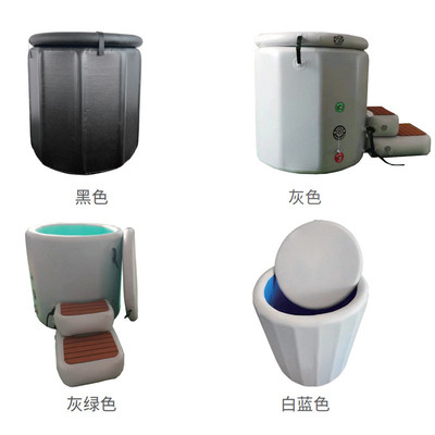 华友冰浴桶充气冰浴现货厂家可折叠浴缸桶充气冰桶浴桶浴缸