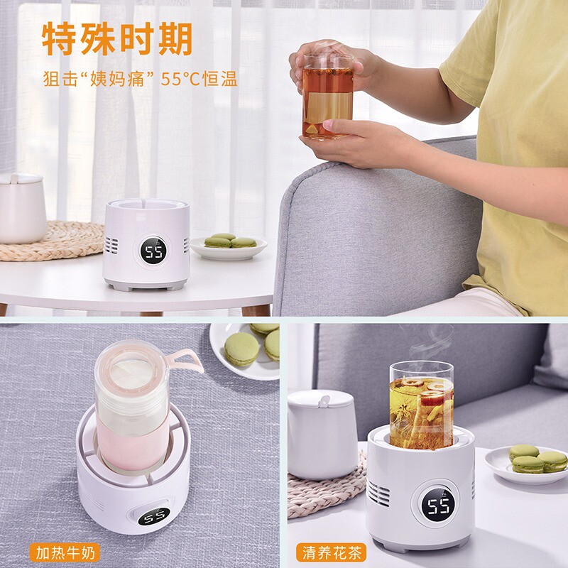 ll快速制冷热杯垫小型宿舍家用迷你制冰机寝室桌面冰镇饮料降温神