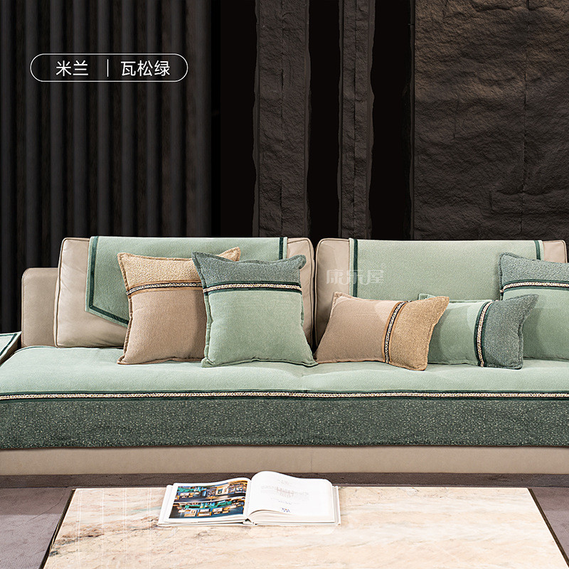 欧式现代防滑沙发垫康乐屋居家布艺沙发套沙发巾四季北欧定制