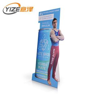 商场立牌纸板人型超市模特创意纸立牌户外广告促销展示牌个性制作