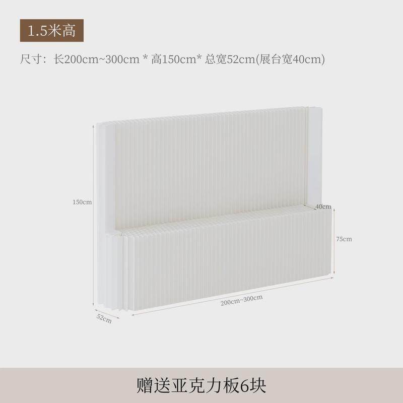 屏风隔断墙客厅美容院背景墙简易自装卧室客厅高级感可移动隔断墙,住宅家具,座屏,淘宝优惠券,粉丝福利购,淘宝优惠卷