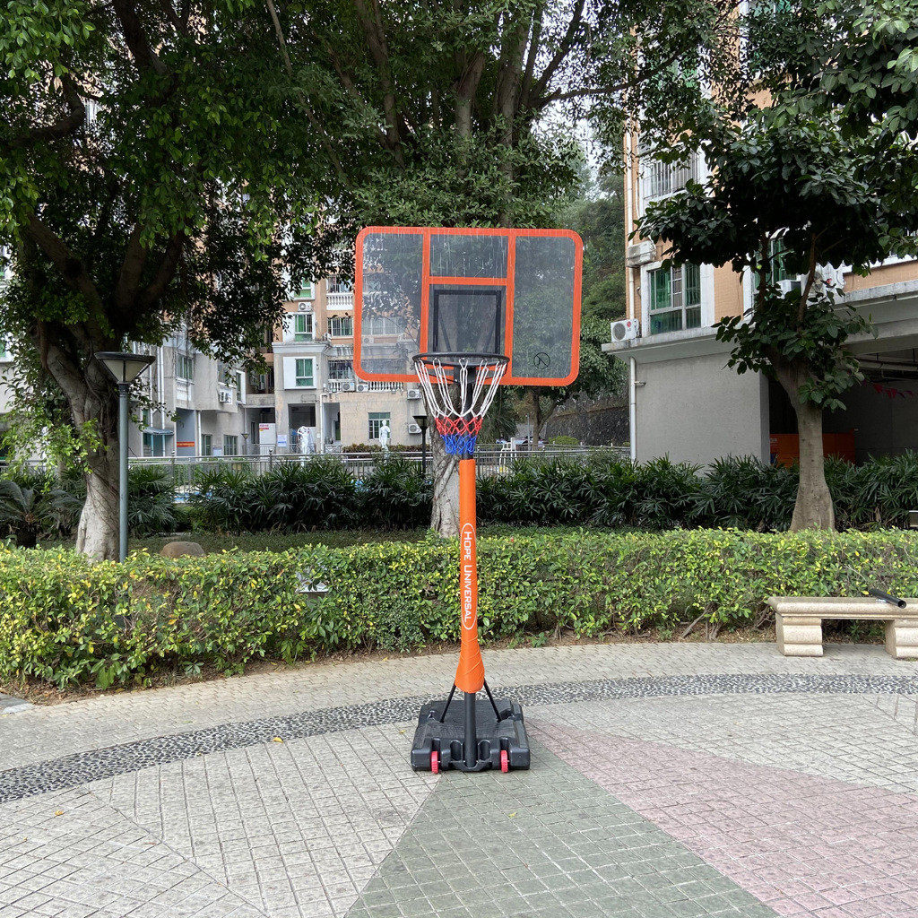 成人儿童通用篮球架投篮框移动幼儿园可儿童篮球架可升降篮球架