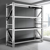 304储物重型多层仓库仓储置物架工业冷库无尘车间不锈钢货架架子