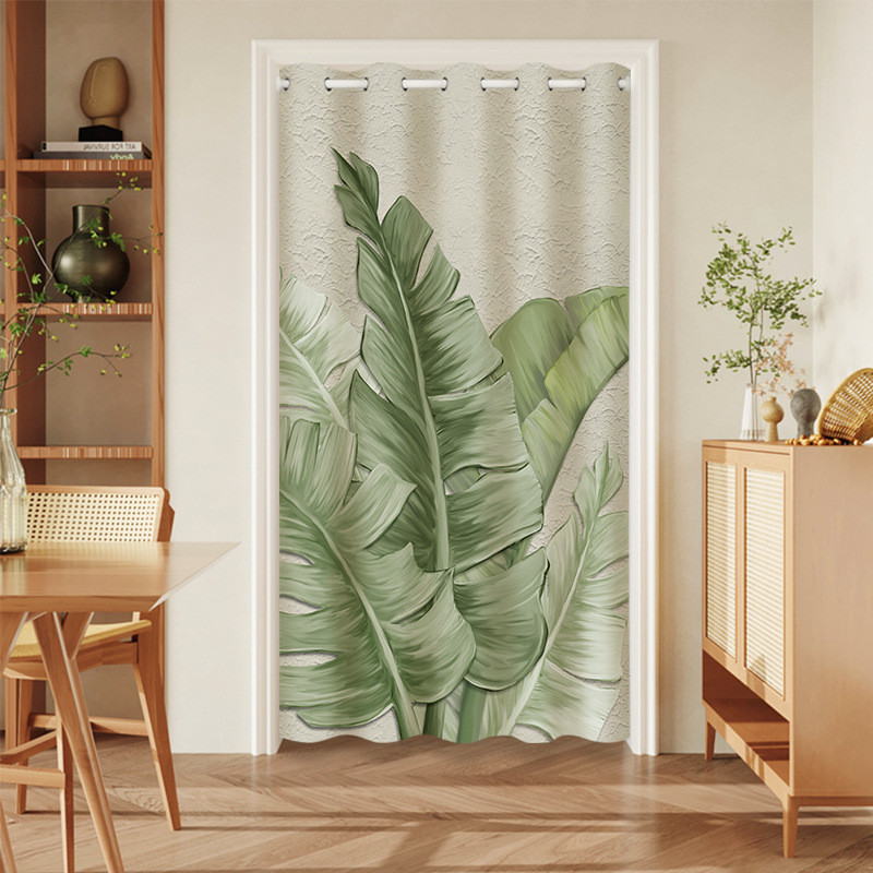 空调挡风帘门帘隔断帘防冷气家用帘遮挡推拉免打孔隔热隔冷布新款