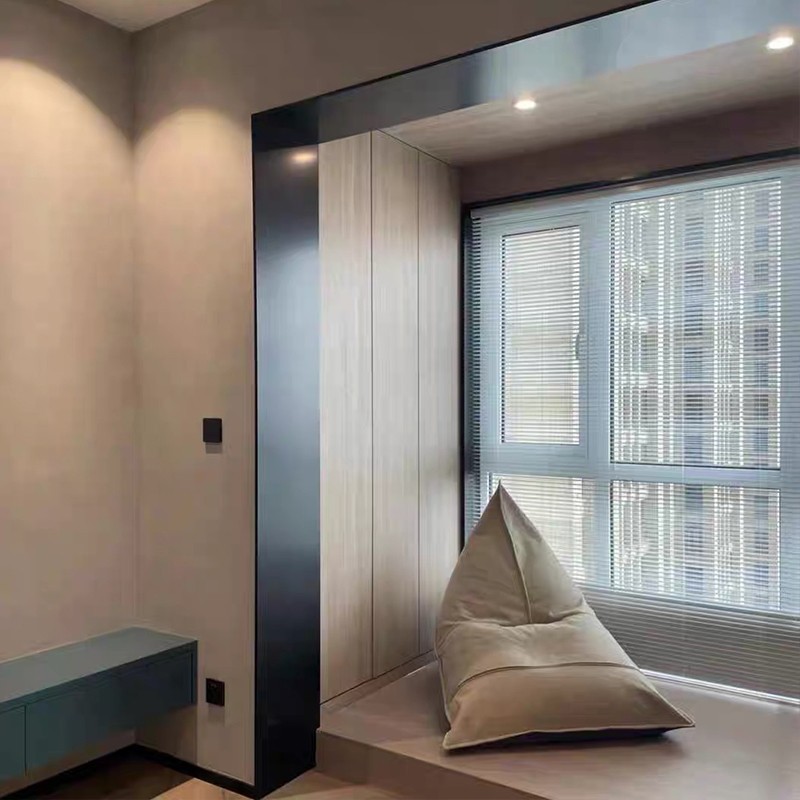 304不锈钢极窄阳台 垭口不锈钢边框 装饰u型线条 极窄1cm2cm垭口