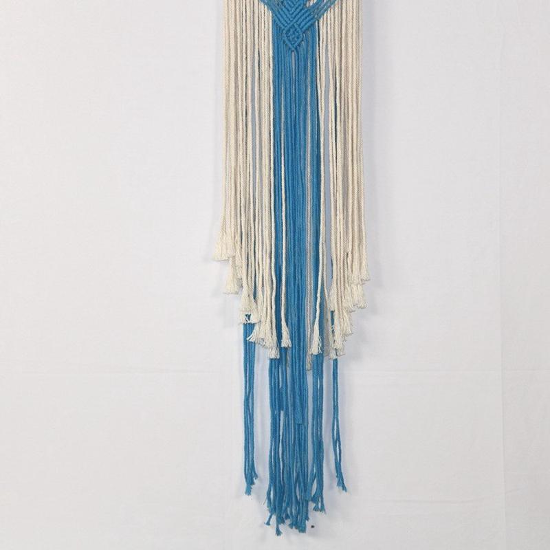2021新款棉绳编织挂毯波西米亚风流苏客厅壁饰墙饰复古欧美挂饰
