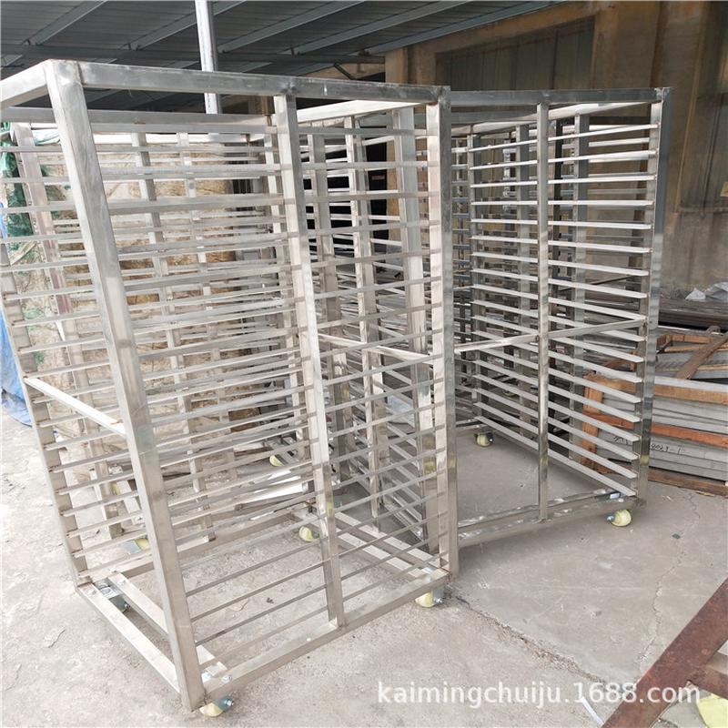 供应广西蒸房房小车蒸不锈钢不锈钢架子车馒头蒸车架子车车衣