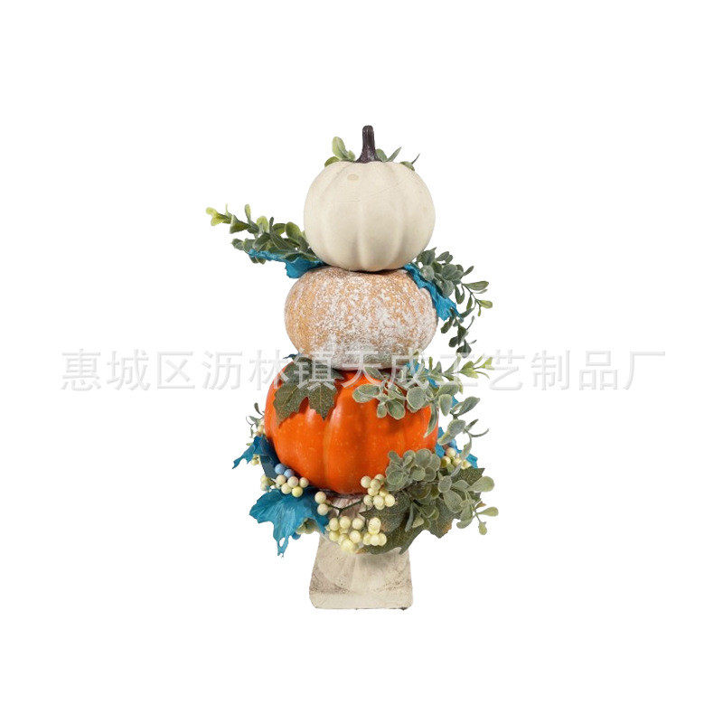 屋瓜节日装饰品瓜果花环壁挂家居门仿真装饰仿真南瓜胡萝卜串摆件