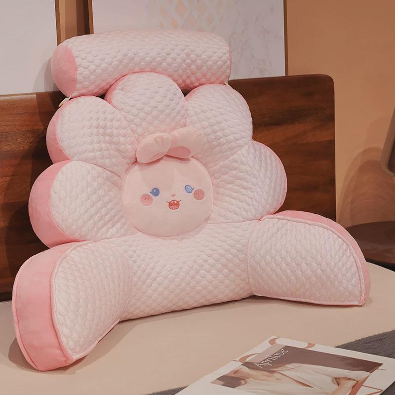 冰豆豆靠枕床头腰靠床上大靠垫护腰枕头沙发抱枕靠背看书睡觉大号