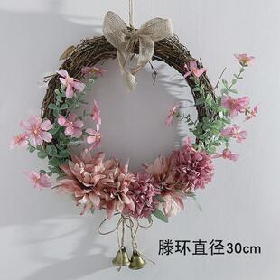 Q2W入户门口花环挂饰客厅墙面遮丑挂件卧室门上房间门牌欢迎光临