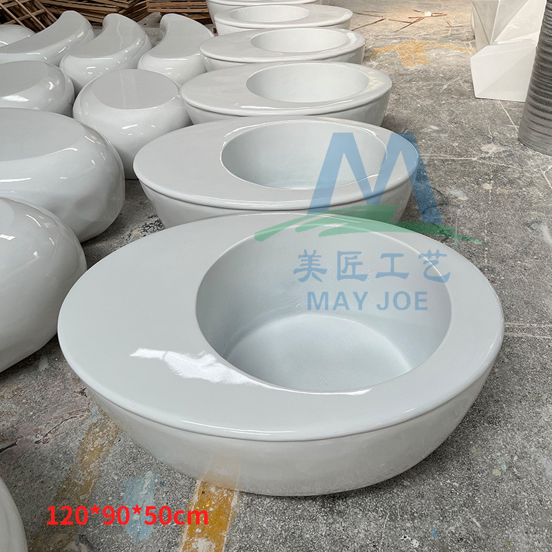 玻璃钢树池景区园林花坛商场户外组合大花盆园区种植池绿化花池