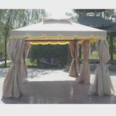 罗马帐篷庭院花园广告四角帐篷摆摊户外遮阳棚雨棚大型凉亭四柱亭