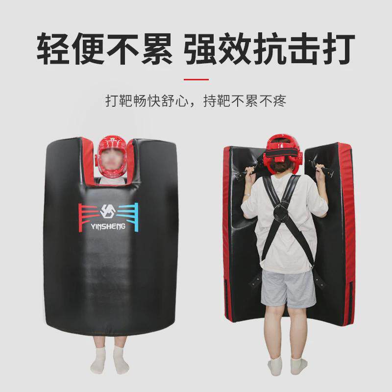 格斗人形靶跆拳道大脚靶弧形靶全身靶泰拳散打踢靶搏击空手道城墙