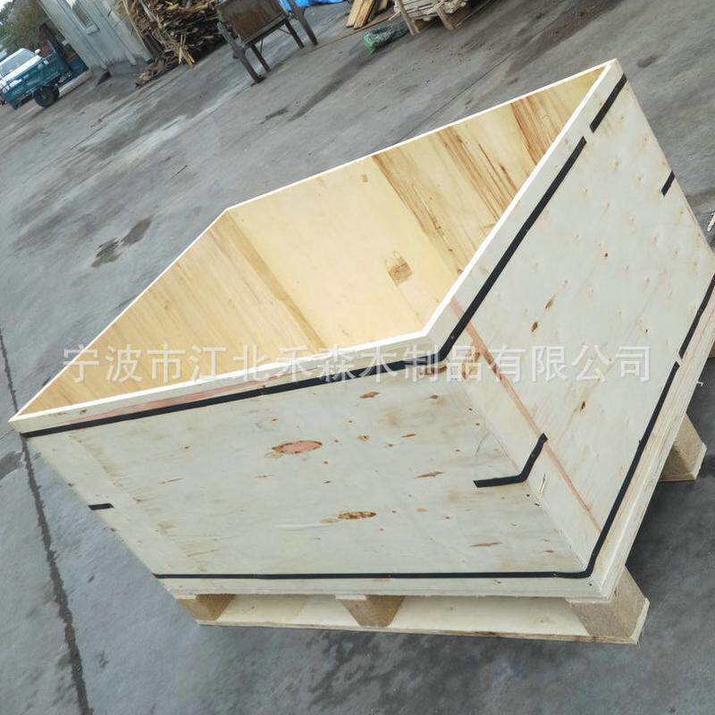 免木箱加工出口胶合板熏蒸汽车配件箱包装实木物流周转箱厂家批发