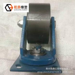 热销铸铁铸铁脚轮实心脚轮定向脚轮8寸铸铁耐高温万向轮加厚称重