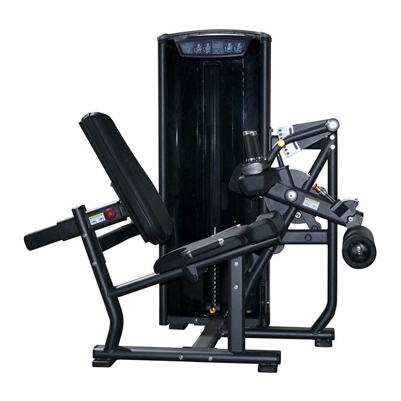健身房商用运动器材fitness两用功能坐式屈伸伸展及大腿结合机