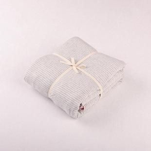 条纹床上用品 天竺棉被套针织全棉时尚