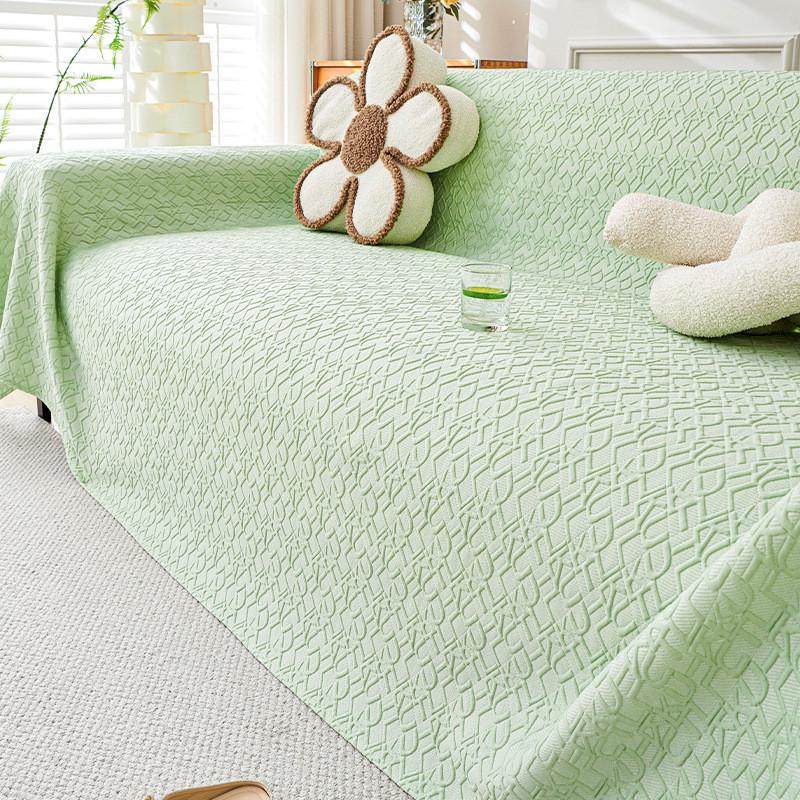 冰丝沙发盖布巾全包防滑套罩2024新款高级感夏季万能夏天凉席坐垫,居家布艺,沙发垫,淘宝优惠券,粉丝福利购,淘宝优惠卷