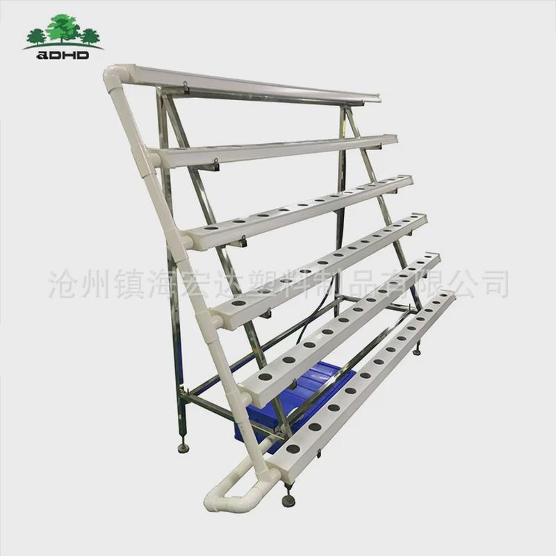 大棚无土栽培管矩形管种植排水养殖水培管pvc方管水培种植管