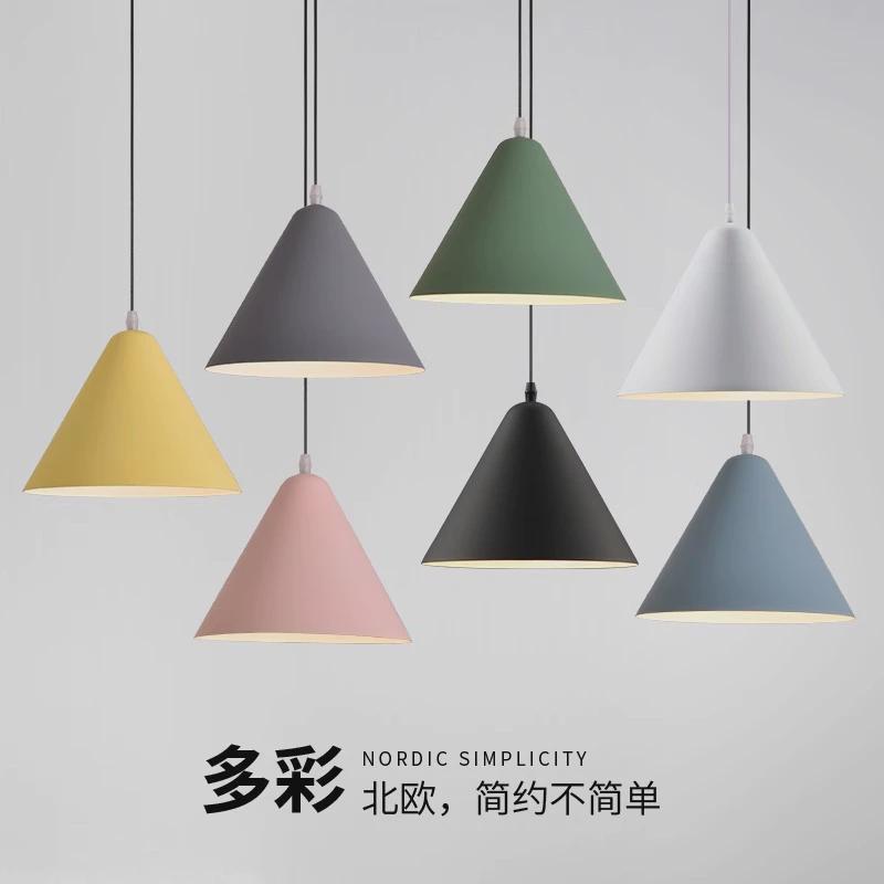 现代简约店铺商用小吊灯北欧个性工业风艺术装饰餐桌吧台餐厅灯具