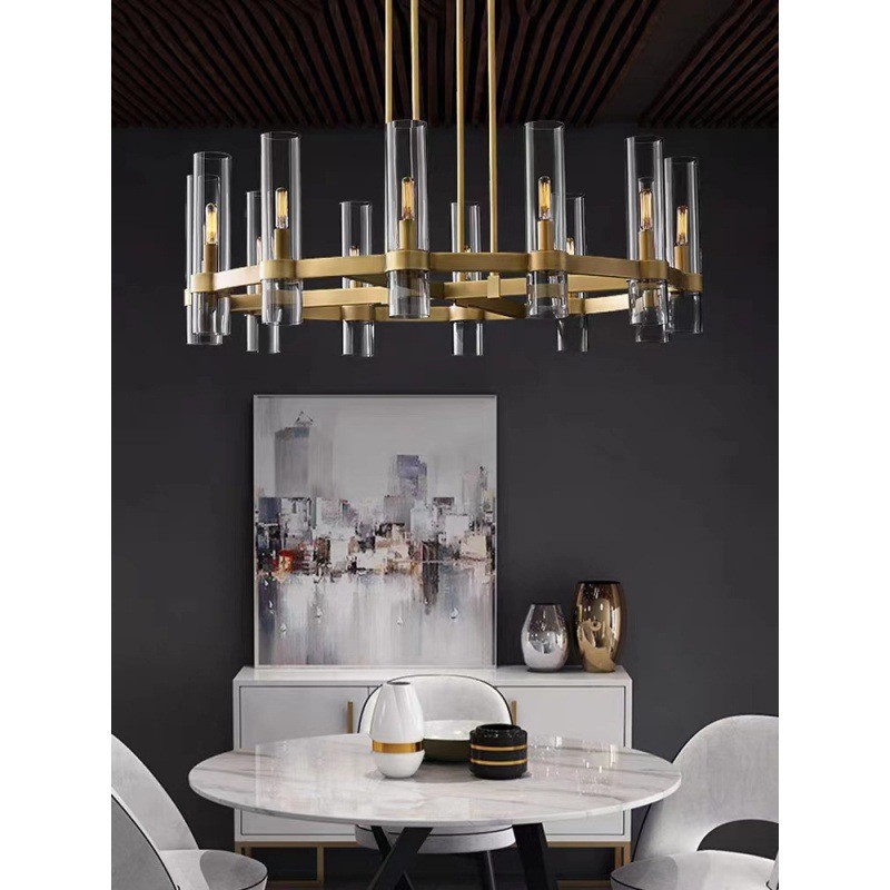 后现代轻奢吊灯客厅灯北欧复古工业风设计师款别墅酒店饭店餐厅灯