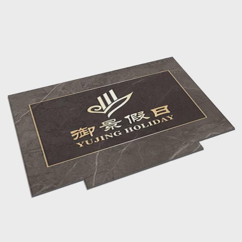 电梯logopvc地板胶图案轿厢地垫电梯星期地垫地毯定制快速出货