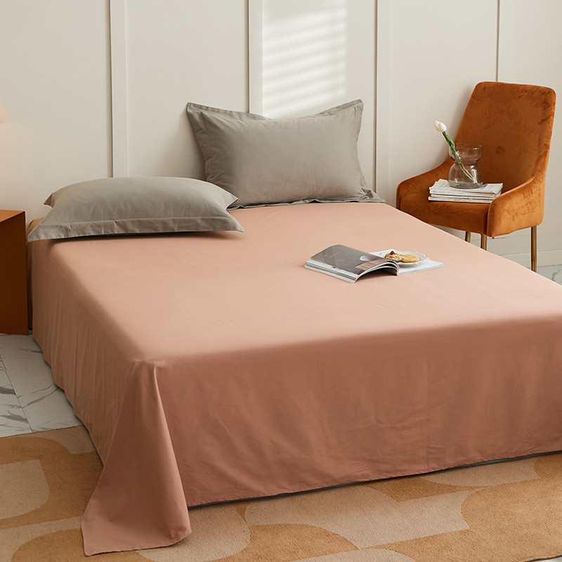ip9d100s纯色磨毛床单床罩床笠单件简约纯色双人加厚秋冬