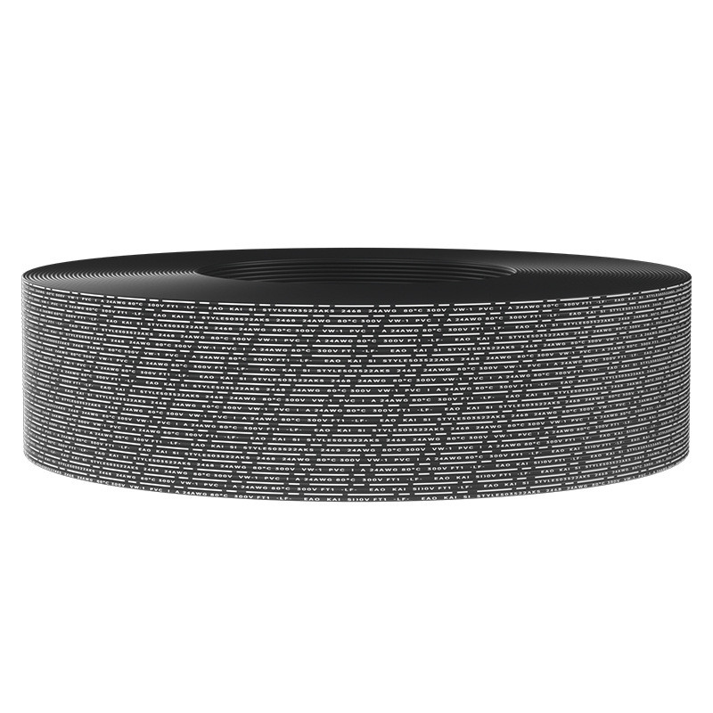 ul2468排线红黑并线24/26awg排线铜连接线电子线红白镀锡3456p