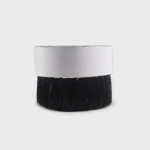 黑色水煮猪鬃原黑水煮切鬃工业用刷文玩刷切割整齐品质放心黑猪鬃