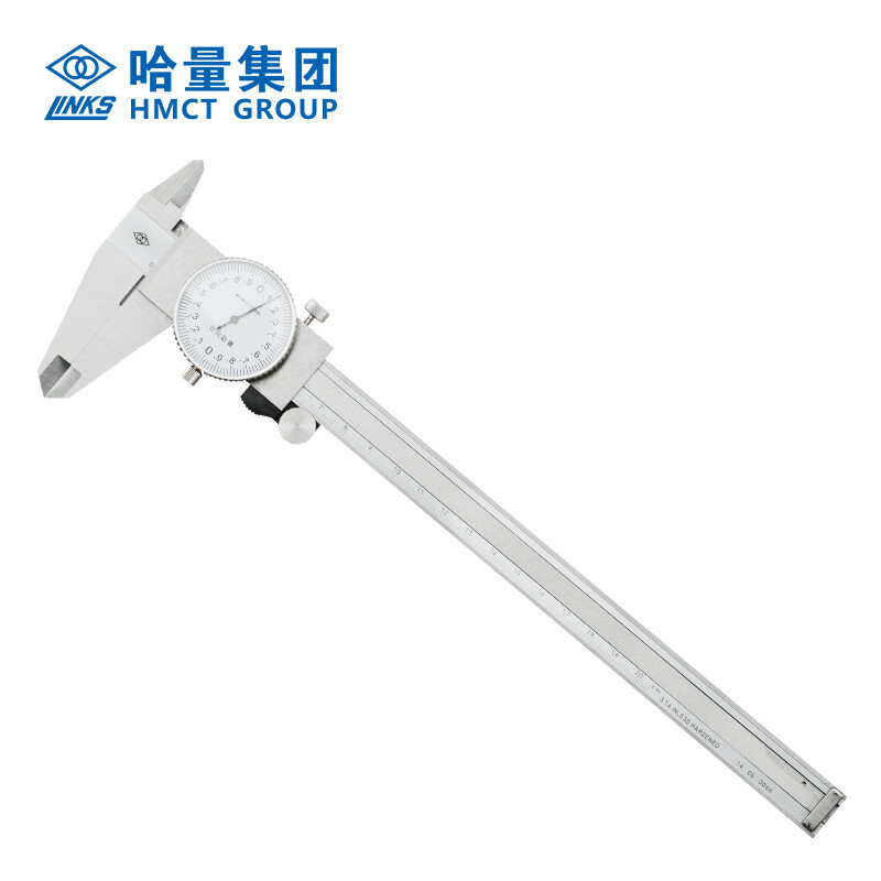 哈量带表卡尺0-150200300mm高精度带表工业级游标卡尺表盘指针